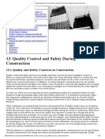Project Management For Construction - Quality Control and Safety During Construction