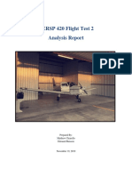 Aersp 420 Flight Test 2 Report