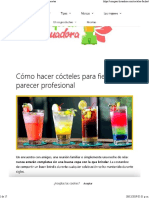 Cocteles Con Jugo de Frutas