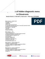 Meniu Skoda PDF