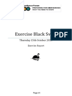 Exercise Black Swan Thursday 15th October 2015