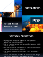 Container Del Puerto de Cartagena Colombia