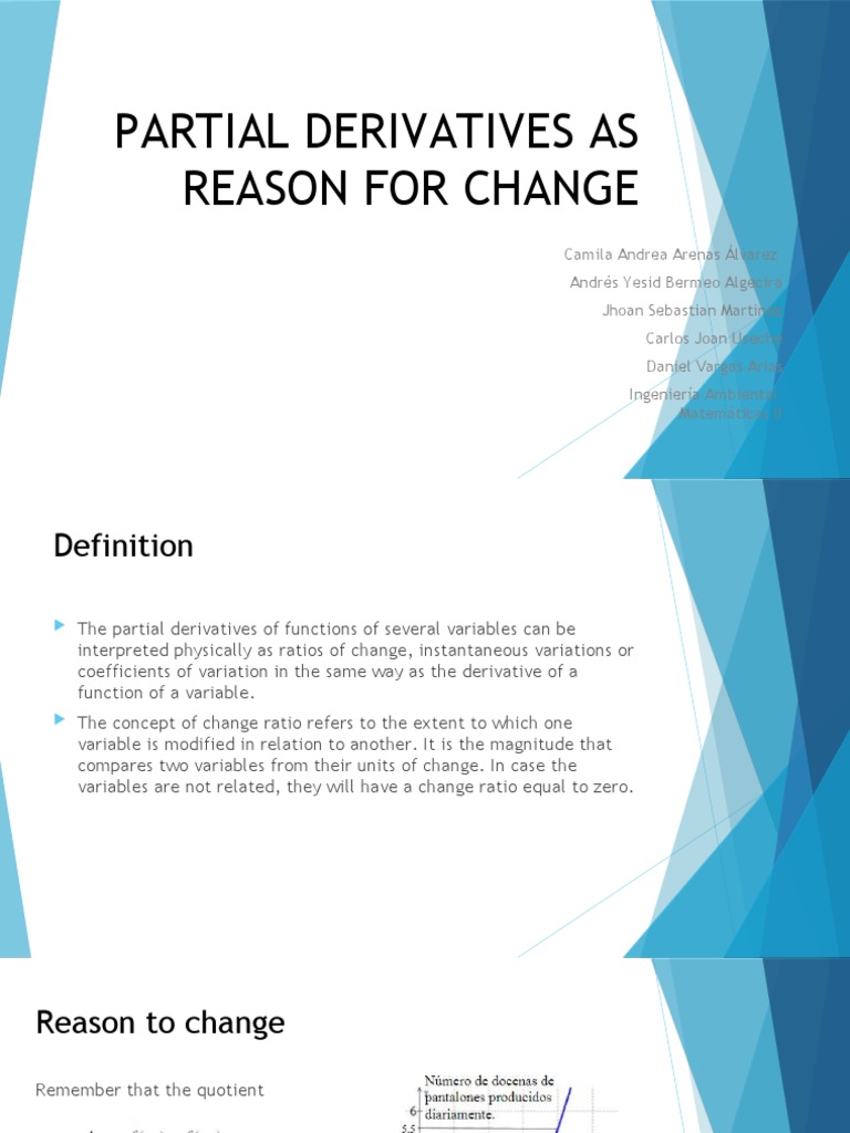 Partial Derivatives Explained | PDF