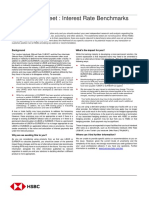 Interest Rate Benchmarks Disclosure