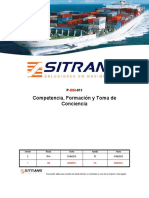 P-SGI-011 Competencia, Formacion y Toma de Conciencia Ver 1