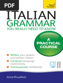 Italian Grammar You Really Need To Know PDF