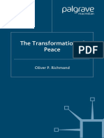 Oliver Richmond - The Transformation of Peace - Capítulo 1 e 2