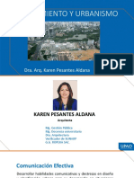 Planeamiento Y Urbanismo: Dra. Arq. Karen Pesantes Aldana