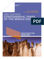 3Rd Edition Stratigraphic Traps of The Middle East GTW: Registration Brochure