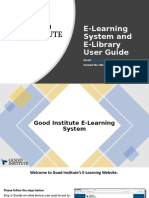 E-Learning System and E-Library User Guide: Email: Contact No: 03-58805052