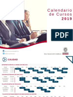 Calendario Cursos 2020