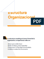 Estructura Org. DB