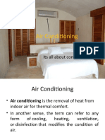 Air Conditioning: Its All About Comfort