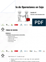 Taller Operaciones en Caja Sesion 4 PDF