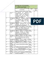 Cuadro de Actividades Derecho Constitucional II 2020