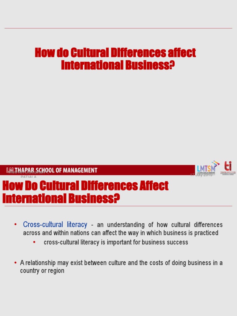 Cultural Differences | PDF | Social Stratification | Sociological Theories