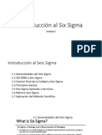 Unidad 1 - Intro. Six Sigma PDF