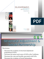 Lectures 6  7 Structural Adjustment and Social Partnership