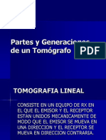 Partes, Funicionamiento y Generaciones de Un Tomografo