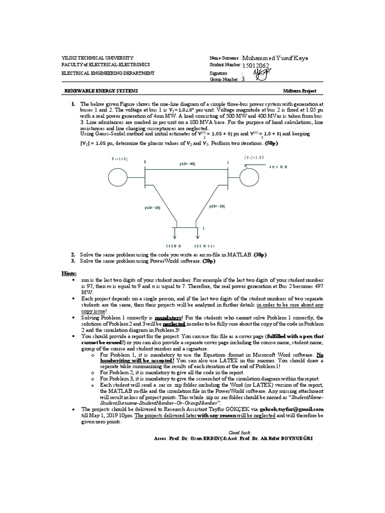 Power Flow Analysis Pdf Ac Power Electrical Engineering