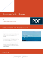 Future of Wind Power: by Usama Sagheer Bsme01163103