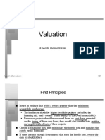 Valuation: Aswath Damodaran
