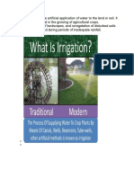 Irrigation Docx1
