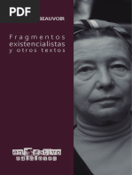 Beauvoir, S. (2019) - Fragmentos Existencialistas y Otros Textos PDF