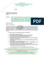 Reiteración - Solicitud de Informaciòn Departamento de Casanare PDF