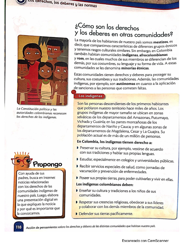 Derechos y Deberes de Otras Comunidades | PDF
