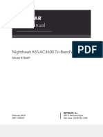 User Manual: Nighthawk X6S Ac3600 Tri-Band Wifi Router