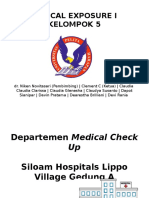 Presentasi Clinical Exposure (Medical Check Up) - Kelompok 5