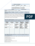 Formato Plan Gestion Calidad