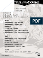 Battle For The Cowl Checklist PDF