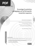 Investigar La Práctica Pedagógica en La Formación Inicial de Maestros