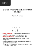 Data Structure and Algorithm CS-102: Ashok K Turuk