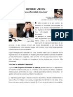 Articulo Depresión Laboral