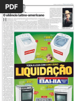 Estadão - 20110102 - O silêncio latino-americano