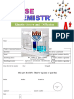 Chapter 1 Kinetic Theory and Difusion Cover