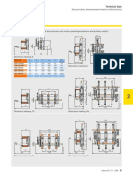 Dimension Drawings (Shown: 24 KV Disconnectors With Motor Operating Mechanism and Auxiliary Switch)