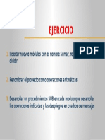 Actividad 3 - Crear Modulos y Procedimientos SUB