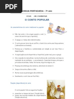 ficha formativa conto popular7º