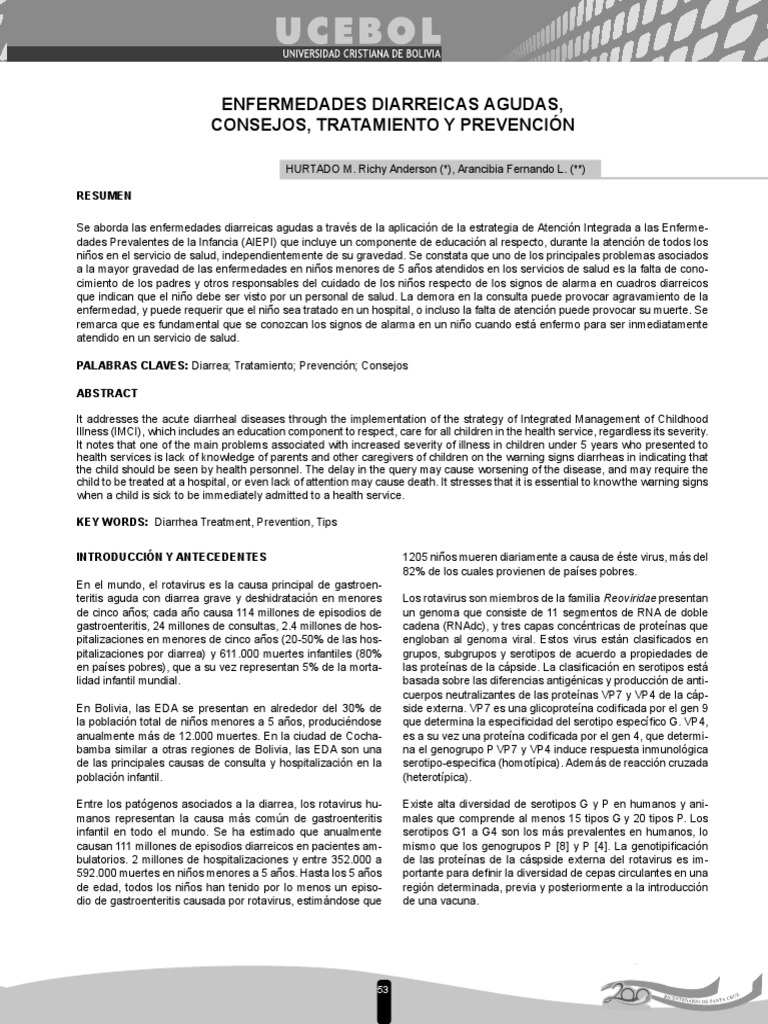 EDAs PDF | PDF | Diarrea | Deshidración