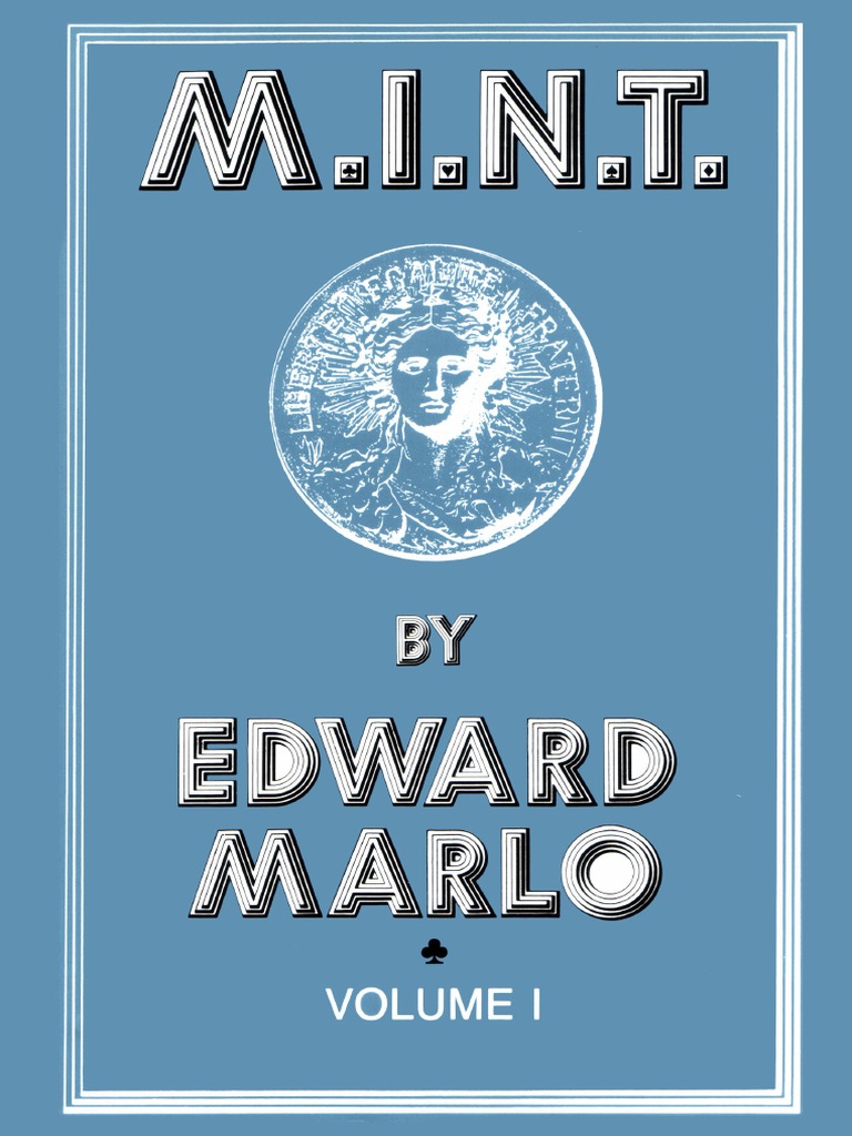 YDRAY M I N T Volume 1 by Edward Marlo PDF | PDF | Playing Cards