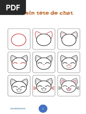 Dessin Tete De Chat A Imprimer Pdf