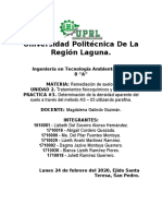 PRACTICA 3. Determinación de La Densidad Aparente Del Suelo A Través Del Método AS 03 Utilizando Parafina