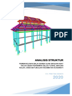 Analisis Struktur Bale Banjar