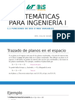 Funciones de Dos o Mas Variables y Otros Contextos