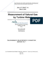 2005 AGA Measurement of Natural Gas by Turbine Meter