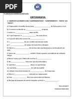 Atividade sobre 